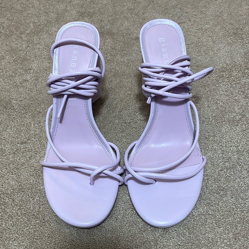 gianni bini wrap up heels